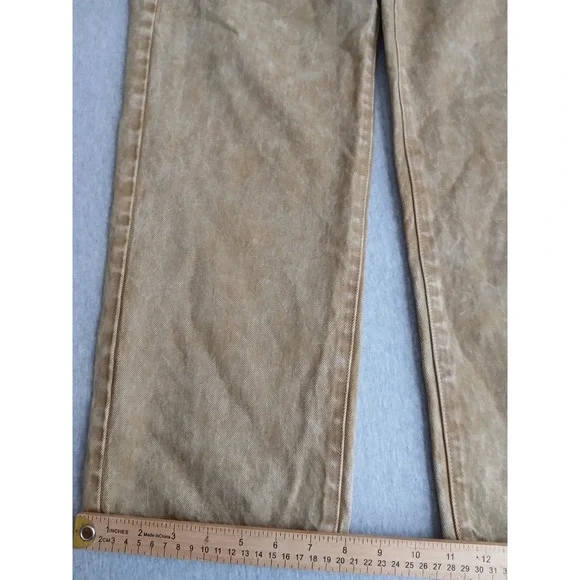 Kancan Jeans 11 / 29 Baggy Taper Relaxed Acid Wash High Rise Grunge Indie New - Picture 4 of 14